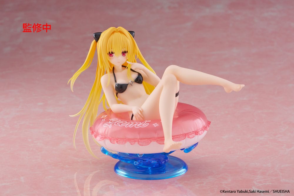 To Love-Ru Darkness statuette PVC Aqua Float Girls Golden Darkness 10 cm