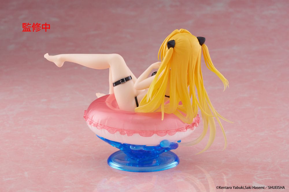 To Love-Ru Darkness statuette PVC Aqua Float Girls Golden Darkness 10 cm