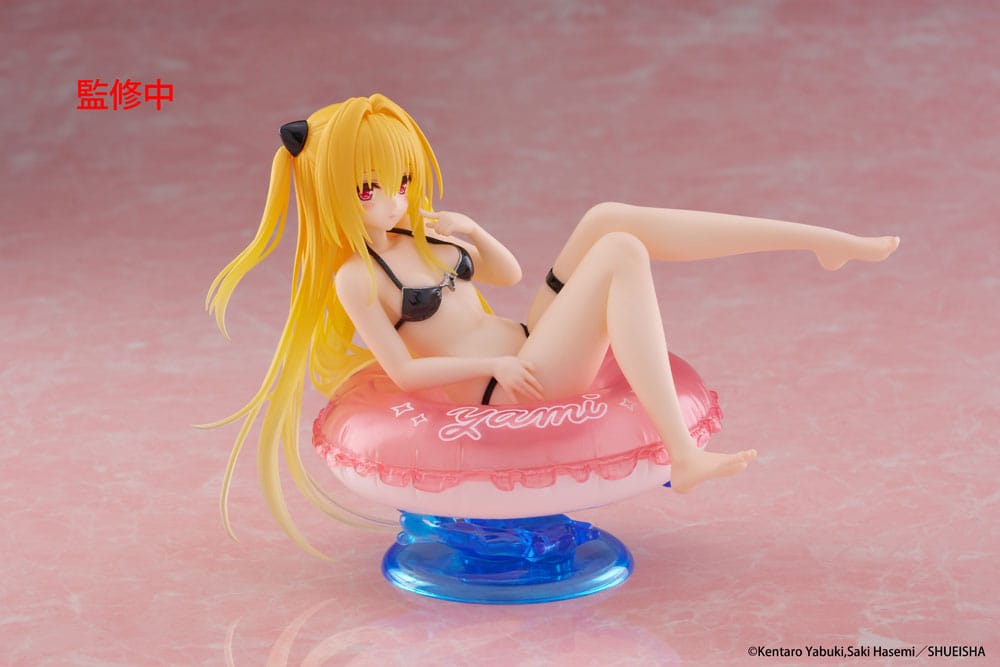 To Love-Ru Darkness statuette PVC Aqua Float Girls Golden Darkness 10 cm