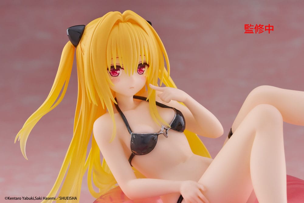 To Love-Ru Darkness statuette PVC Aqua Float Girls Golden Darkness 10 cm