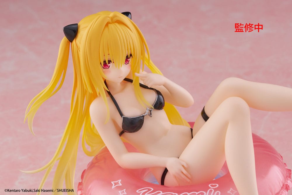 To Love-Ru Darkness statuette PVC Aqua Float Girls Golden Darkness 10 cm