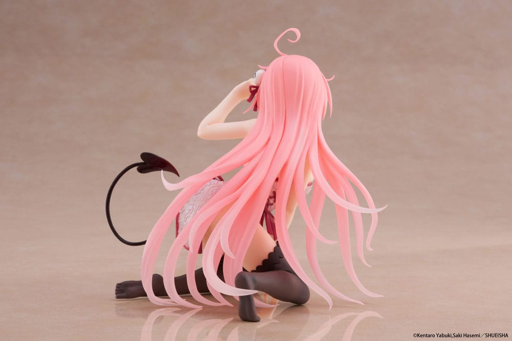 To Love-Ru Darkness statuette PVC Desktop Cute Figure Lala Chinese Dress Ver. 13 cm