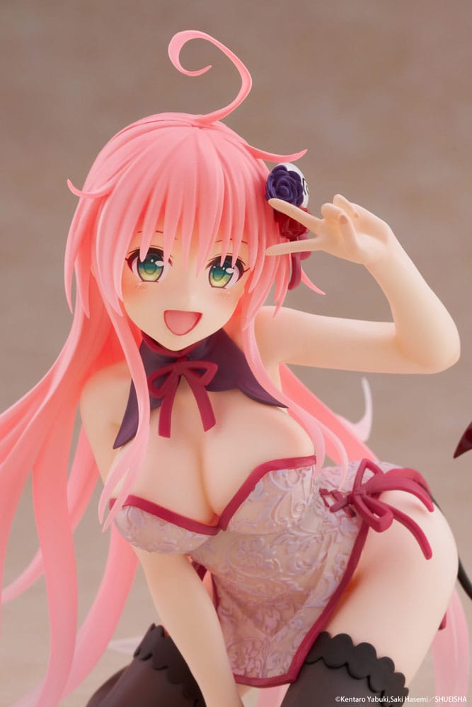 To Love-Ru Darkness statuette PVC Desktop Cute Figure Lala Chinese Dress Ver. 13 cm
