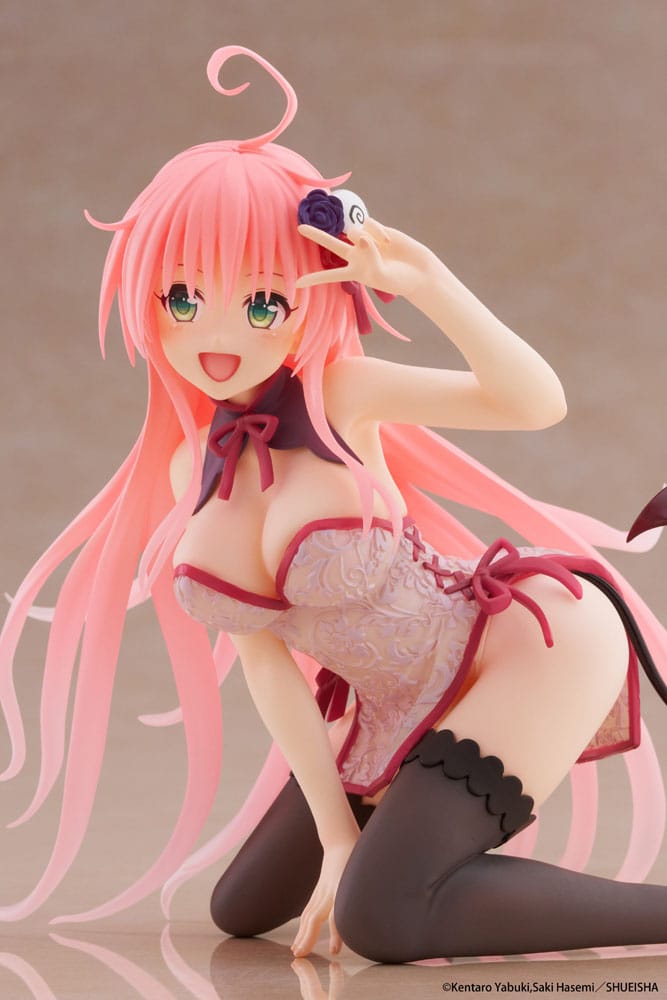 To Love-Ru Darkness statuette PVC Desktop Cute Figure Lala Chinese Dress Ver. 13 cm