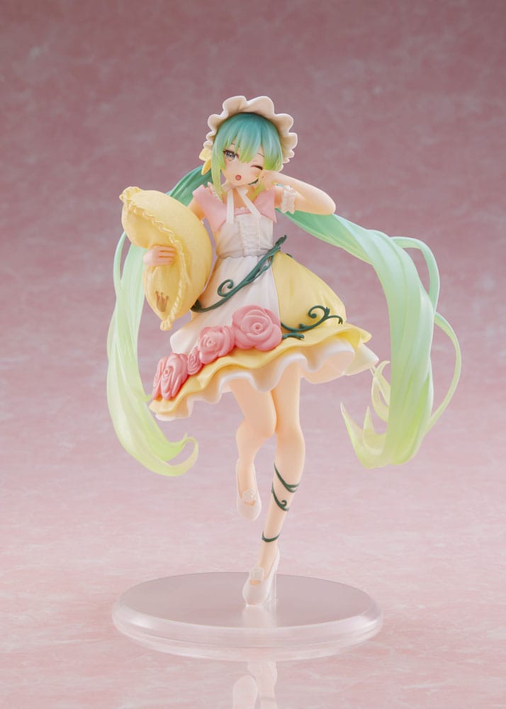 Hatsune Miku statuette PVC Hatsune Miku Wonderland Figure Sleeping Beauty Reissue 18 cm