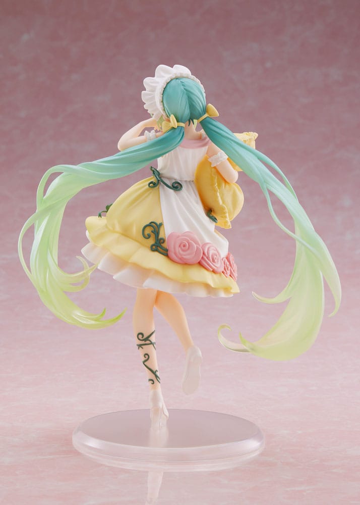 Hatsune Miku statuette PVC Hatsune Miku Wonderland Figure Sleeping Beauty Reissue 18 cm