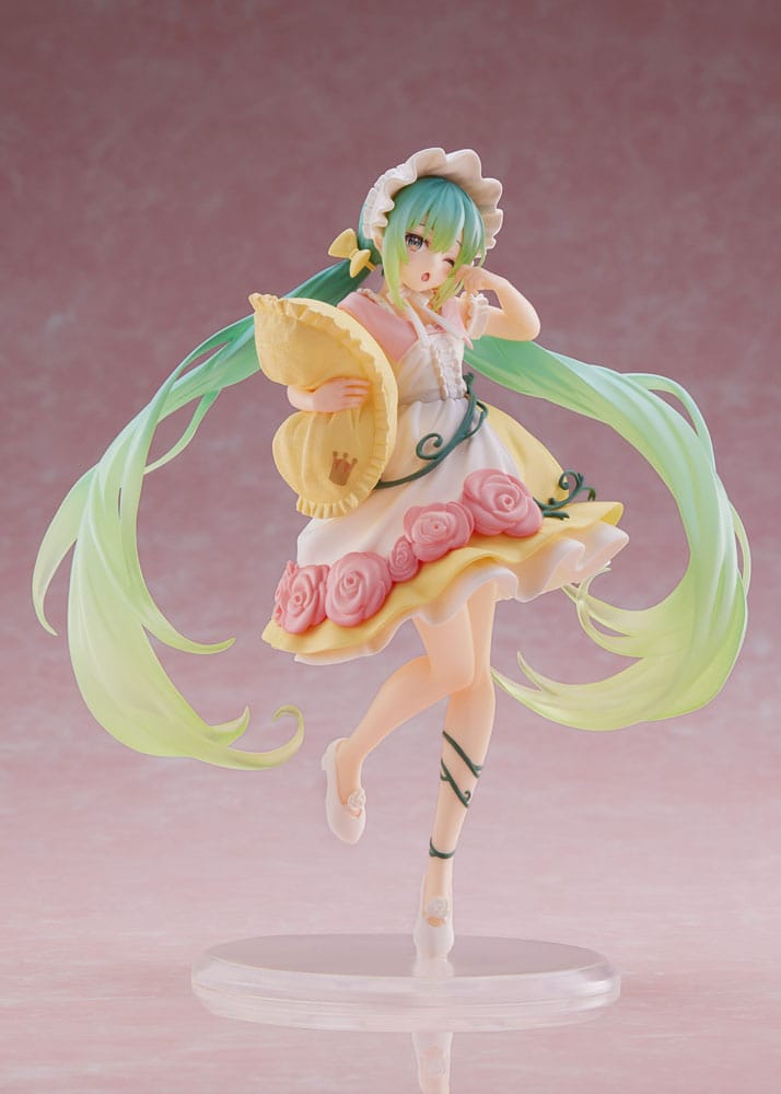 Hatsune Miku statuette PVC Hatsune Miku Wonderland Figure Sleeping Beauty Reissue 18 cm