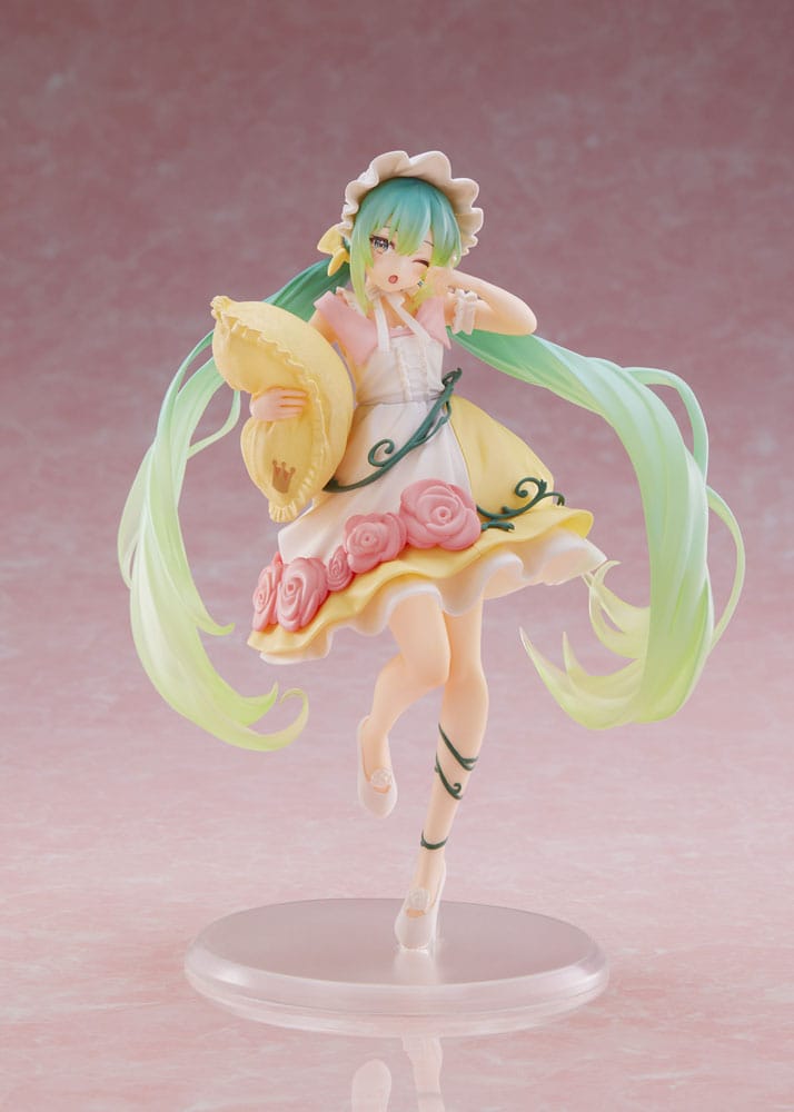 Hatsune Miku statuette PVC Hatsune Miku Wonderland Figure Sleeping Beauty Reissue 18 cm