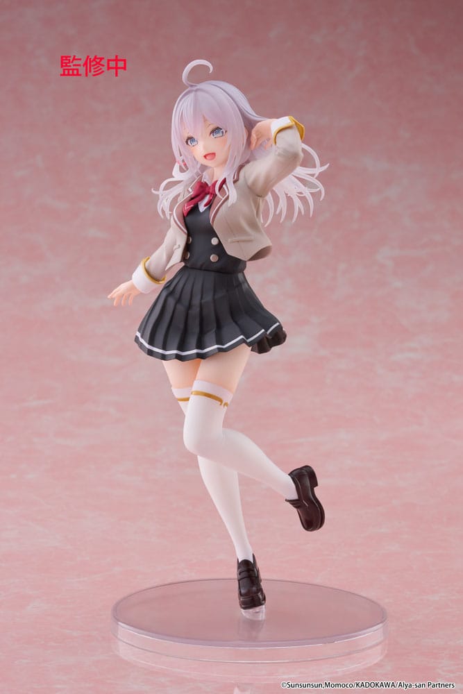 Alya Sometimes Hides Her Feelings in Russian statuette PVC Coreful Alya School Uniform Ver. 18 cm