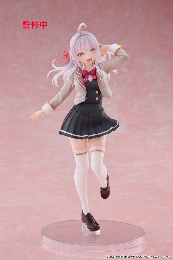 Alya Sometimes Hides Her Feelings in Russian statuette PVC Coreful Alya School Uniform Ver. 18 cm