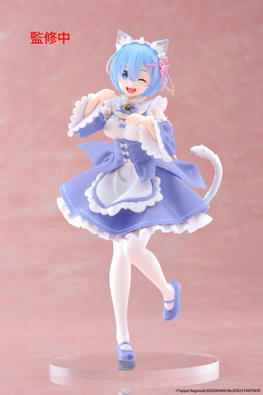 Re:Zero Starting Life in Another World Coreful statuette PVC Rem Cat Maid Ver. Renewal 18 cm