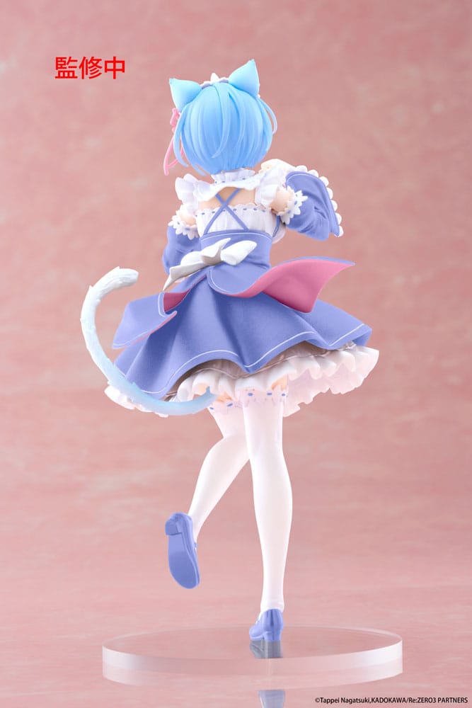 Re:Zero Starting Life in Another World Coreful statuette PVC Rem Cat Maid Ver. Renewal 18 cm
