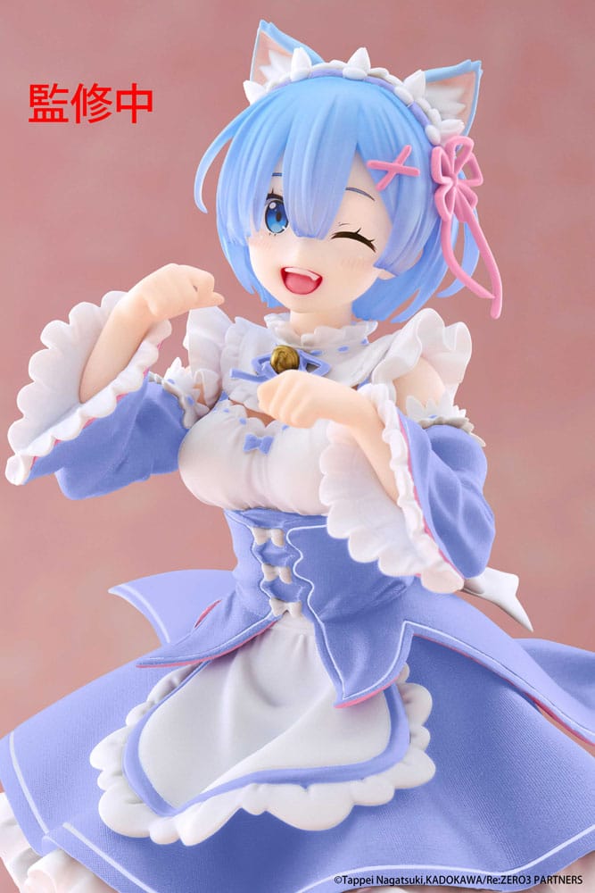 Re:Zero Starting Life in Another World Coreful statuette PVC Rem Cat Maid Ver. Renewal 18 cm