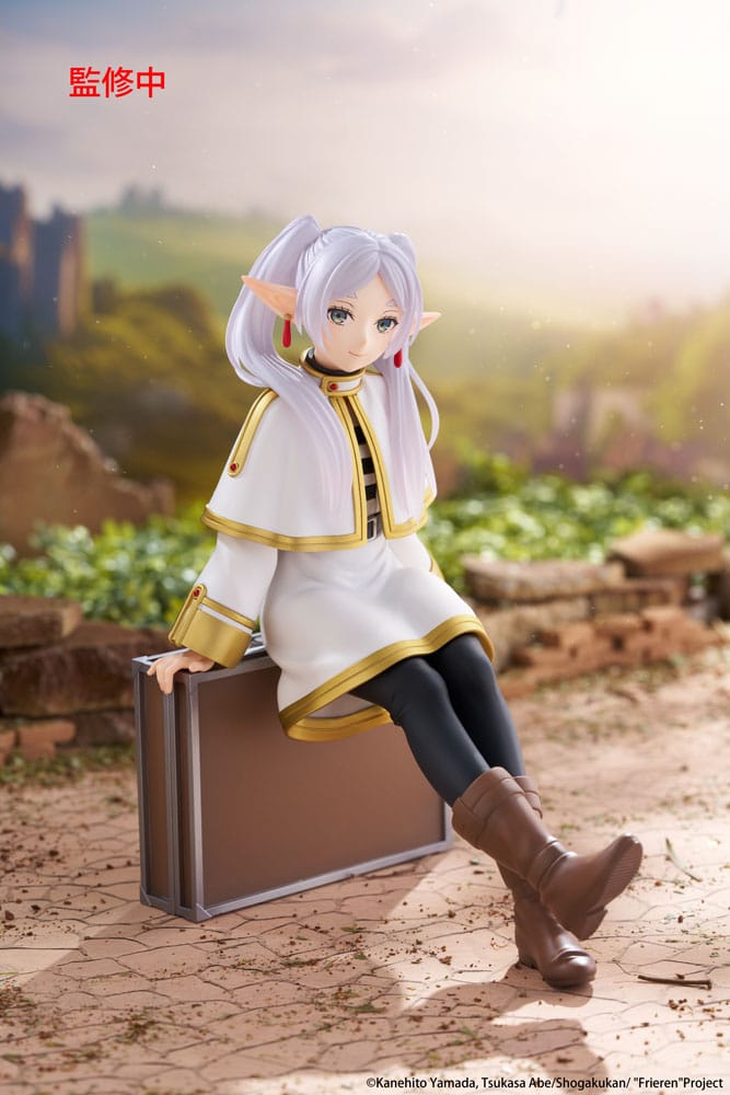 Frieren: Beyond Journey's End statuette PVC Desktop Cute Figure Frieren Trunk Case Ver. 13 cm