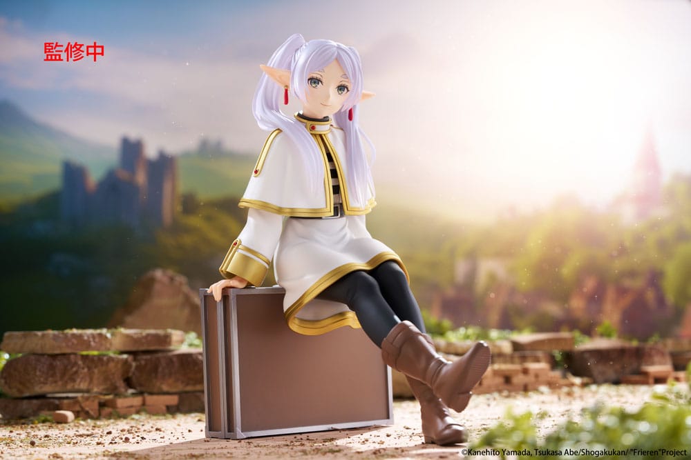 Frieren: Beyond Journey's End statuette PVC Desktop Cute Figure Frieren Trunk Case Ver. 13 cm