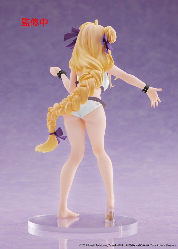 Date A Live V statuette PVC Coreful Mukuro Hoshimiya Swimsuit Ver. Renewal 18 cm