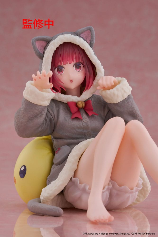 Oshi no Ko statuette PVC Desktop Cute Figure Kana Arima (Cat room wear Ver.) 13 cm