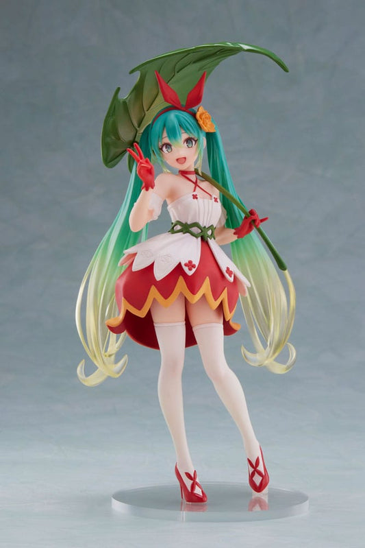 Hatsune Miku statuette PVC Hatsune Miku Wonderland Figure Thumbelina 18 cm