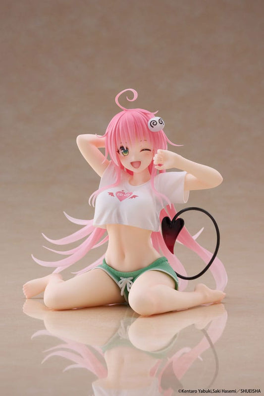 To Love-Ru Darkness statuette PVC Desktop Cute Figure Lala Roomwear Ver. 13 cm