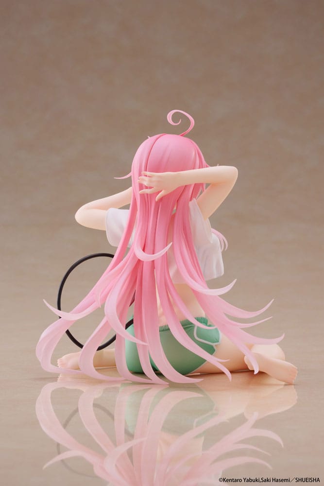 To Love-Ru Darkness statuette PVC Desktop Cute Figure Lala Roomwear Ver. 13 cm