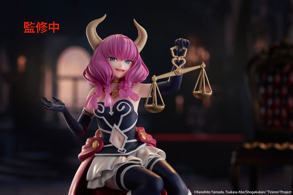 Frieren: Beyond Journey's End statuette PVC Desktop Cute Figure Aura the guillotine 13 cm