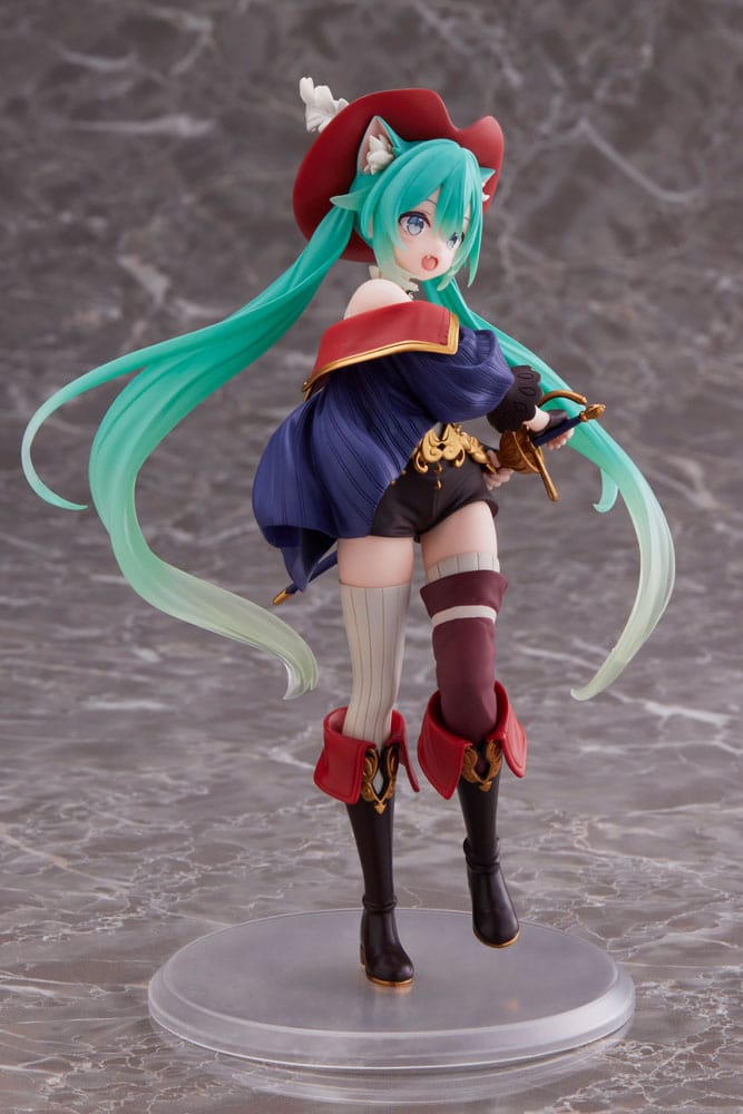 Hatsune Miku statuette PVC Hatsune Miku Wonderland Puss in Boots 18 cm