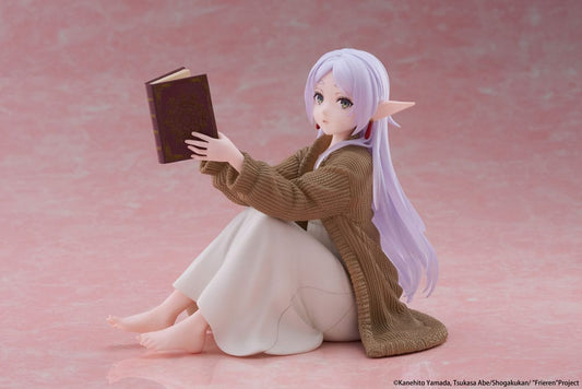 Frieren: Beyond Journey's End statuette PVC Desktop Cute Figure Frieren Roomwear Ver. 13 cm