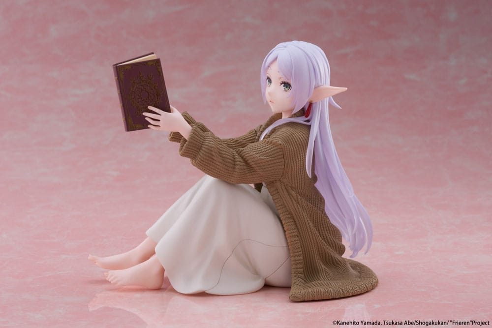 Frieren: Beyond Journey's End statuette PVC Desktop Cute Figure Frieren Roomwear Ver. 13 cm
