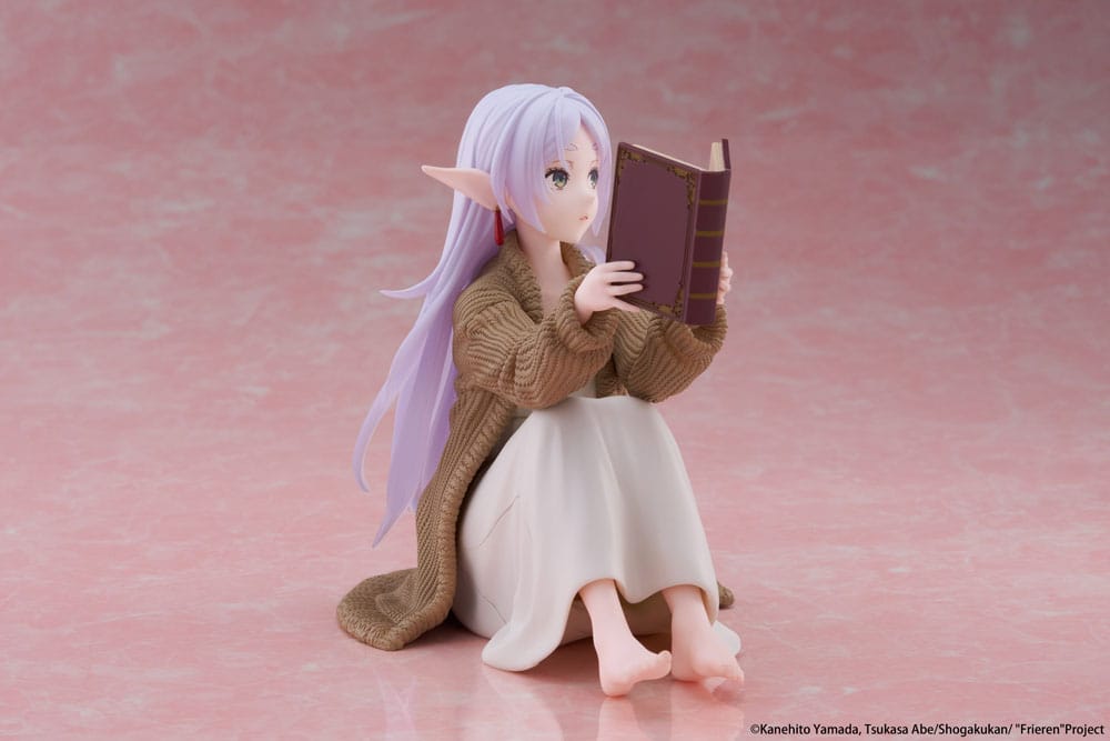 Frieren: Beyond Journey's End statuette PVC Desktop Cute Figure Frieren Roomwear Ver. 13 cm