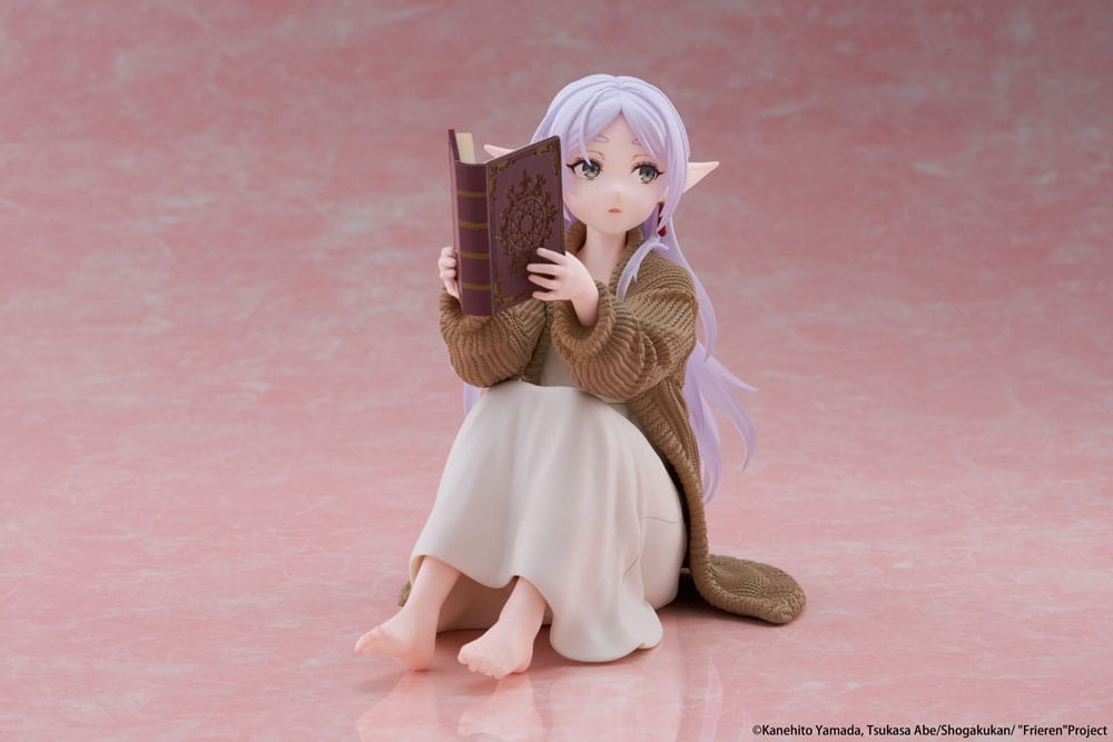 Frieren: Beyond Journey's End statuette PVC Desktop Cute Figure Frieren Roomwear Ver. 13 cm