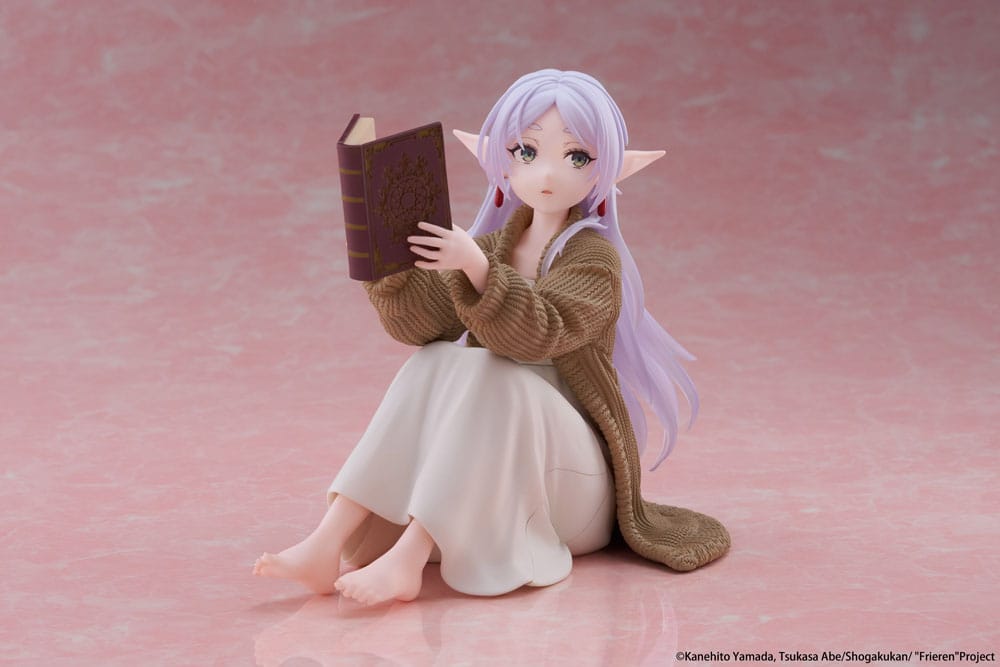 Frieren: Beyond Journey's End statuette PVC Desktop Cute Figure Frieren Roomwear Ver. 13 cm