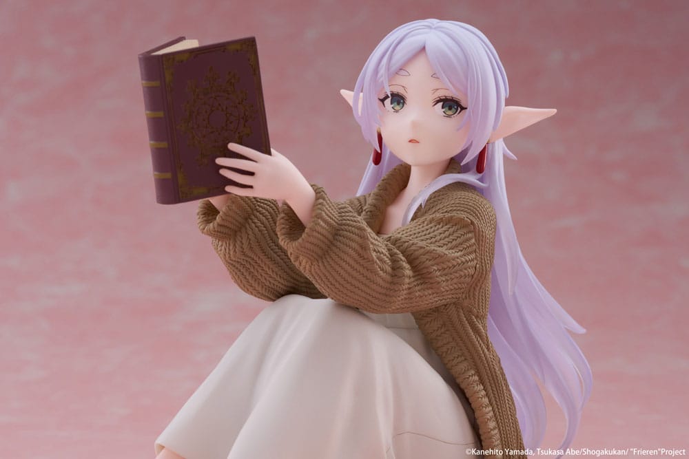Frieren: Beyond Journey's End statuette PVC Desktop Cute Figure Frieren Roomwear Ver. 13 cm