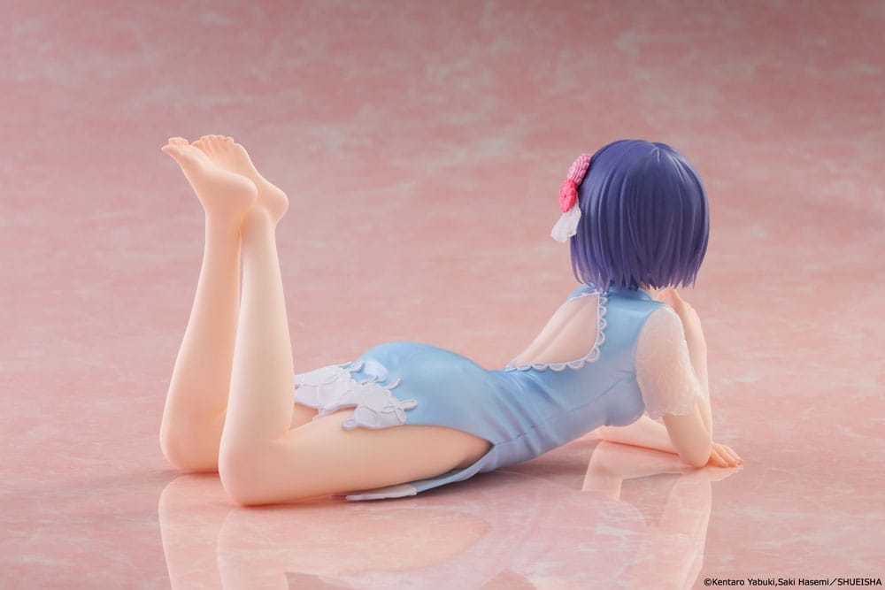 To Love-Ru Darkness statuette PVC Desktop Cute Figure Haruna Sairenji (China Dress Ver.) 13 cm