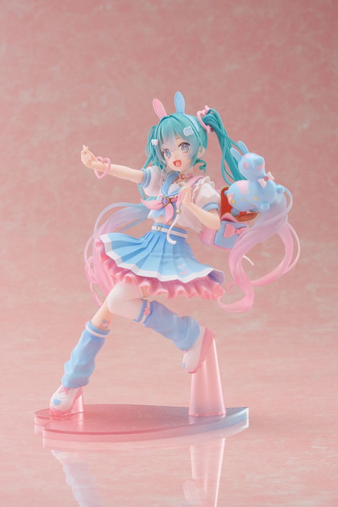 Hatsune Miku statuette PVC Taito Kuji Online Newly Written Hatsune Miku 18 cm