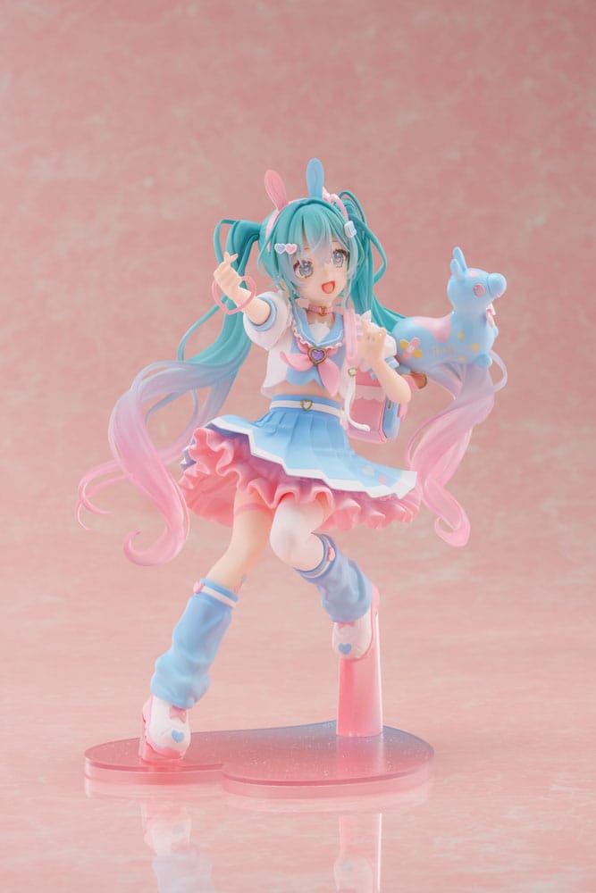 Hatsune Miku statuette PVC Taito Kuji Online Newly Written Hatsune Miku 18 cm