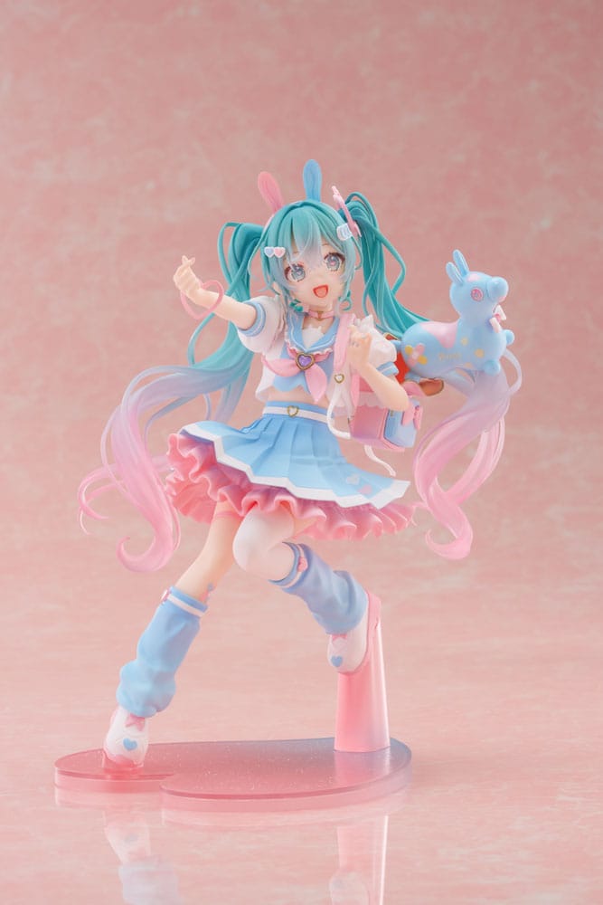 Hatsune Miku statuette PVC Taito Kuji Online Newly Written Hatsune Miku 18 cm