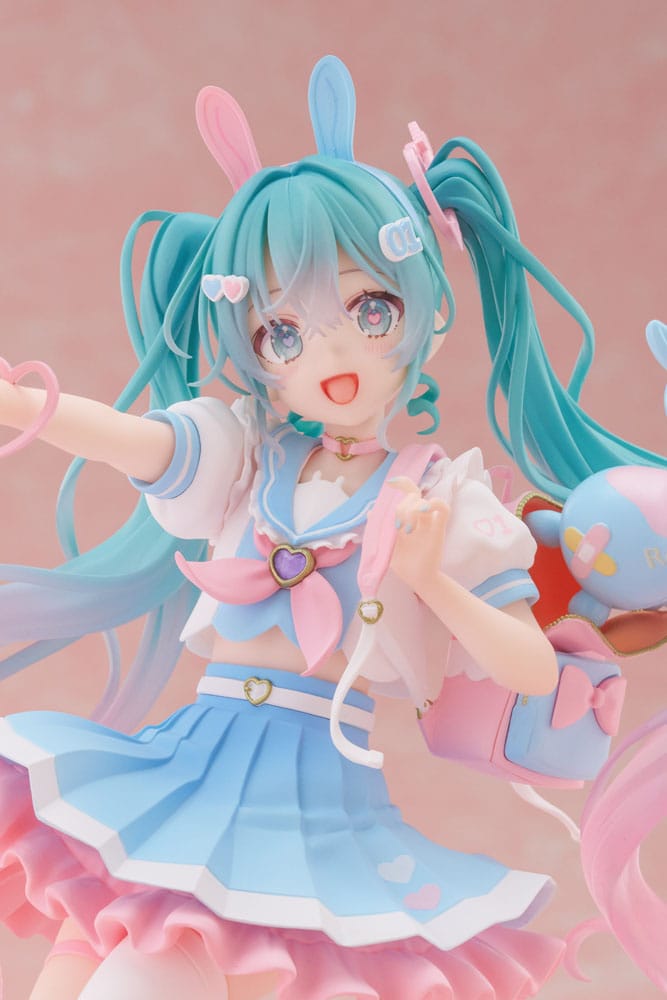 Hatsune Miku statuette PVC Taito Kuji Online Newly Written Hatsune Miku 18 cm