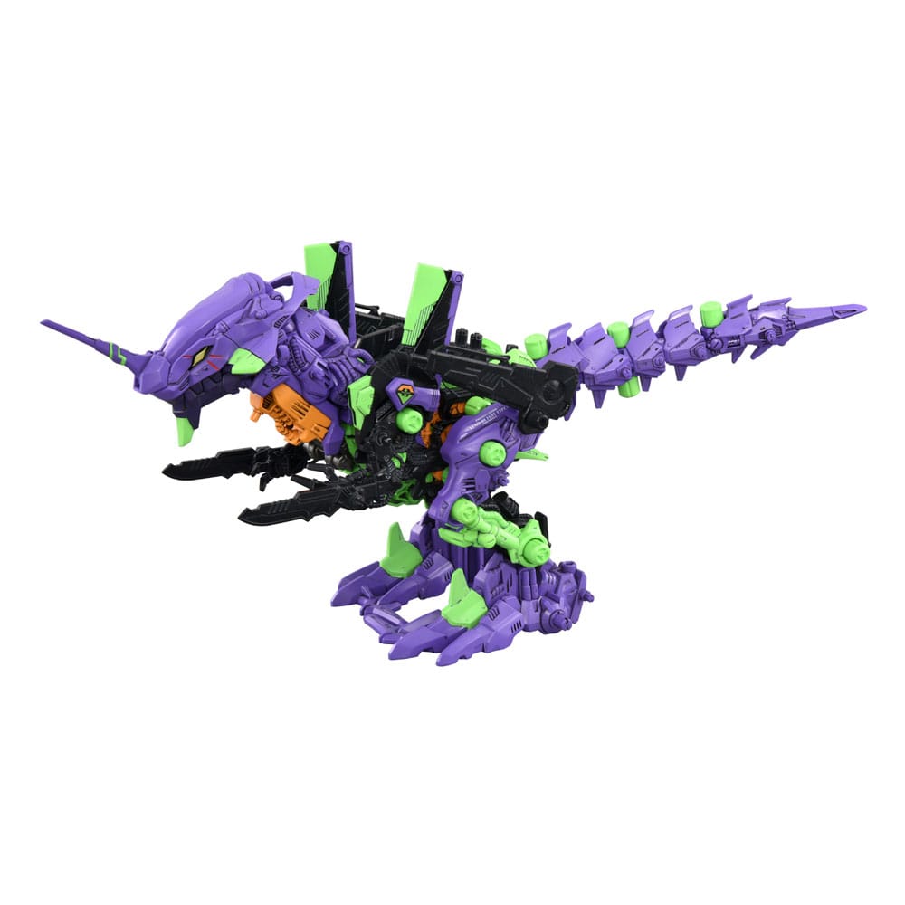 Evangelion x Zoids figurine Plastic Model Kit Synergenex Xeno Rex Test Type-01 34 cm