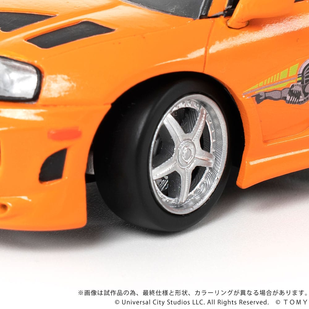 Fast & Furious véhicule avec minifigurine Q-Village Toyota Supra JZA80 9 cm