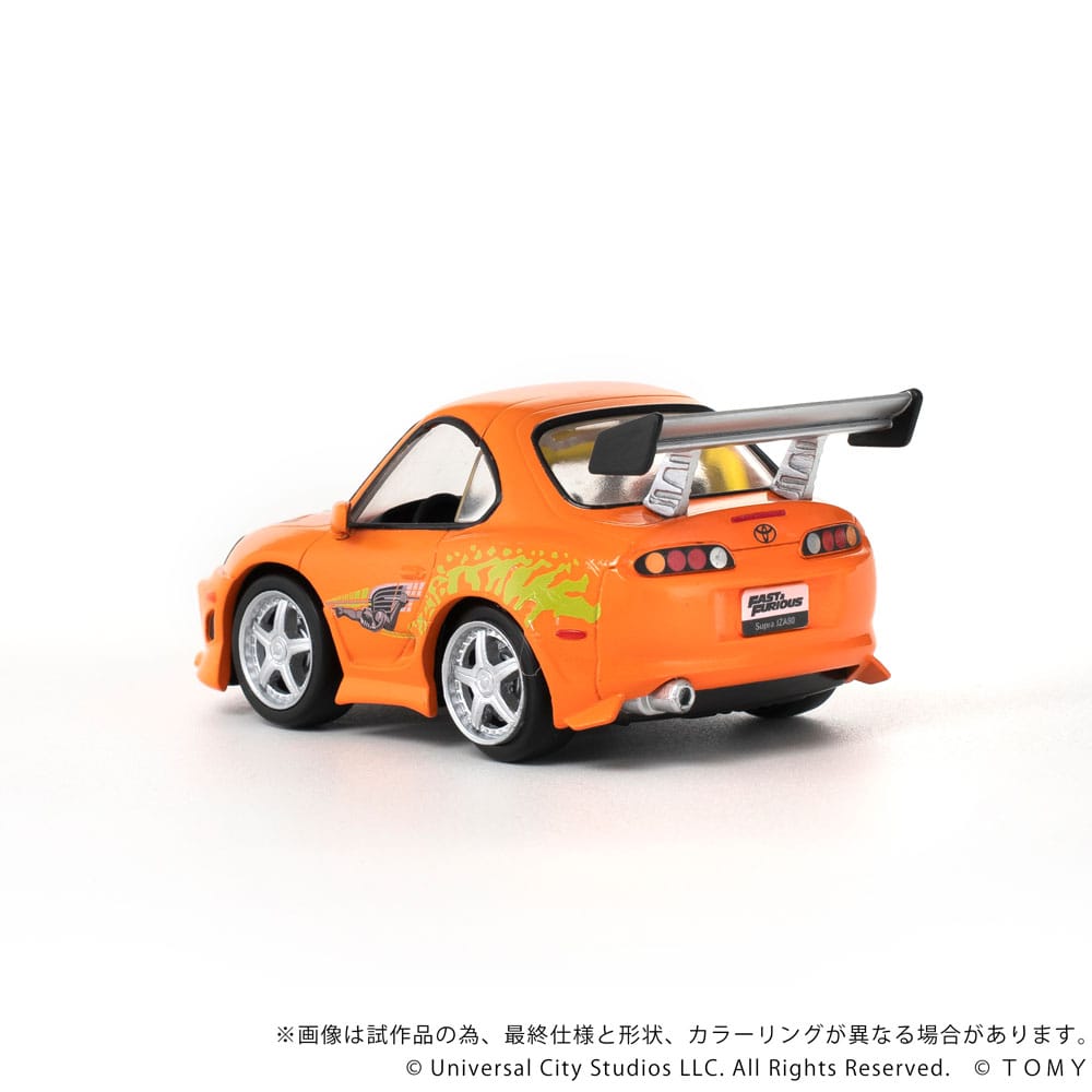 Fast & Furious véhicule avec minifigurine Q-Village Toyota Supra JZA80 9 cm