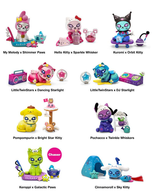Hello Kitty assortiment figurines Blind Box Galactic Cats x Hello Kitty & Friends 7 cm (8)