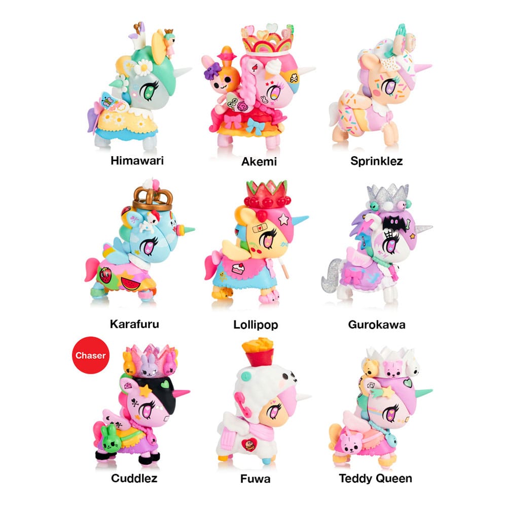 Unicorno assortiment figurines Blind Box Harajuku Princess 7 cm (8)