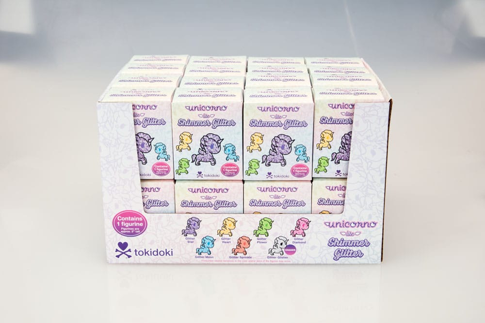 Unicorno assortiment figurines Blind Box Shimmer Glitter 5 cm (32)