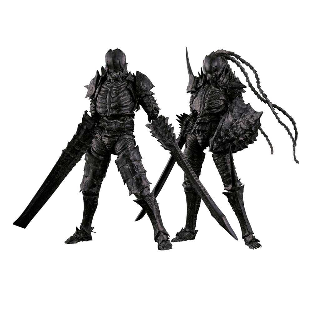 ABARA figurines Black Gaunas Kudou Denji & Nayuta Set