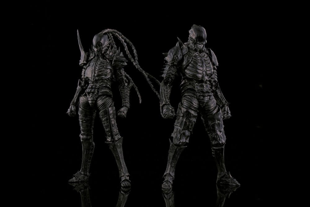 ABARA figurines Black Gaunas Kudou Denji & Nayuta Set