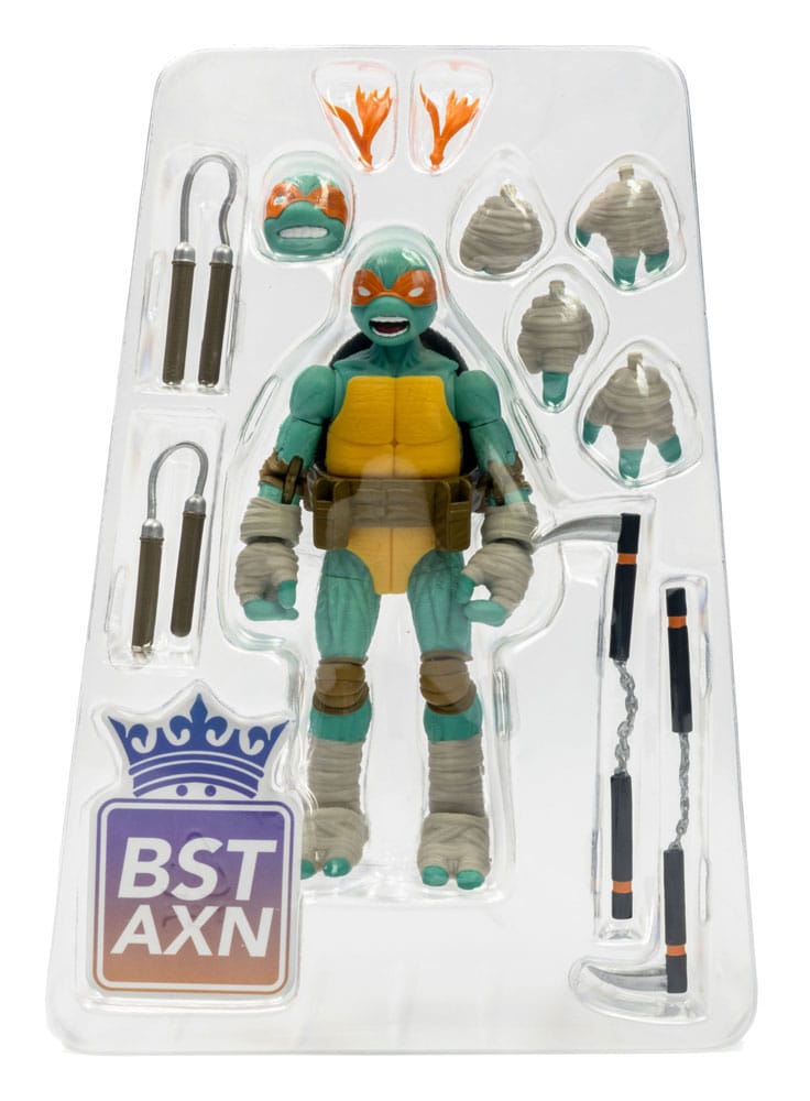 Tortues Ninja figurine BST AXN Michelangelo (IDW Comics) 13 cm