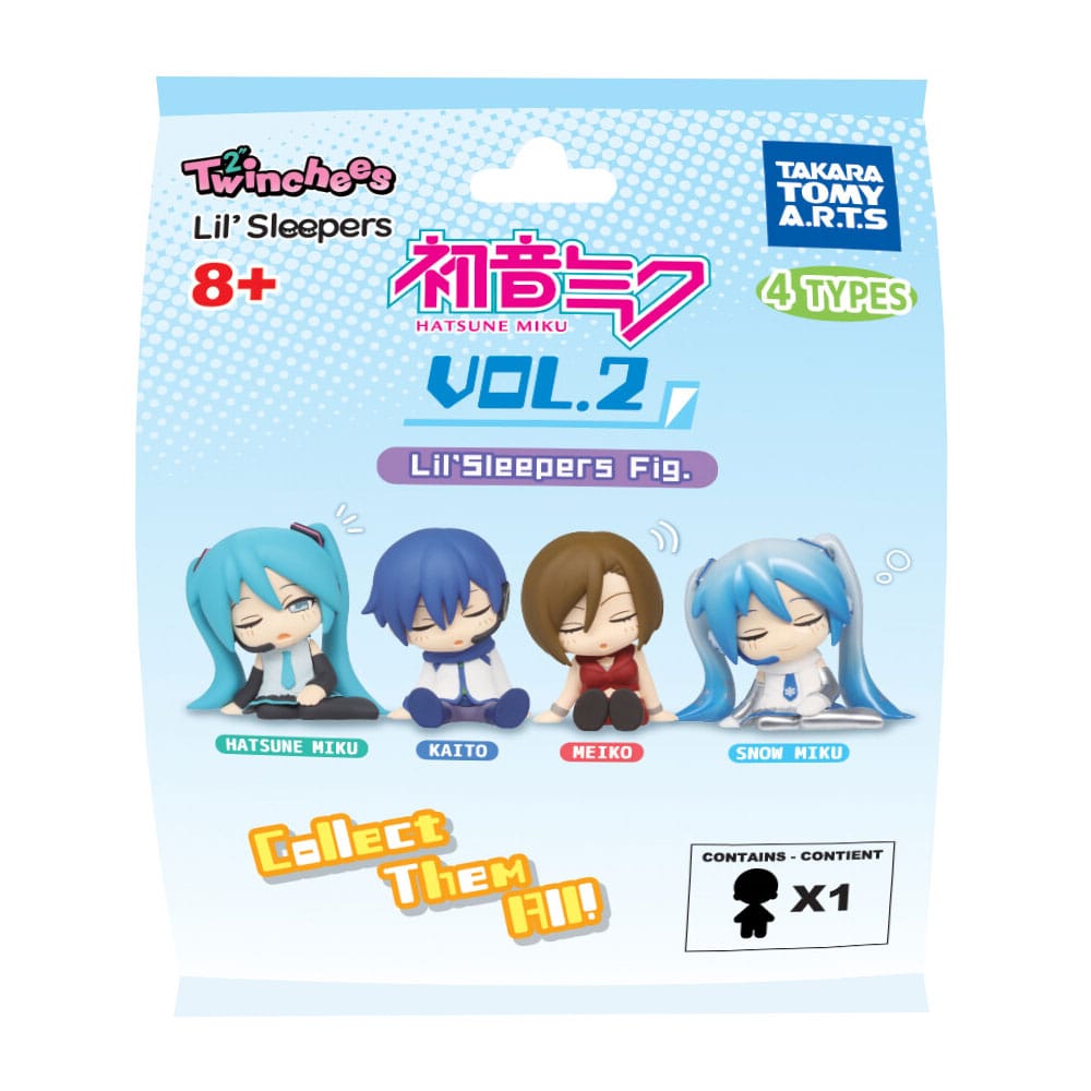Hatsune Miku assortiment figurines Twinchees Lil' Sleepers Wave 2 5 cm (24)