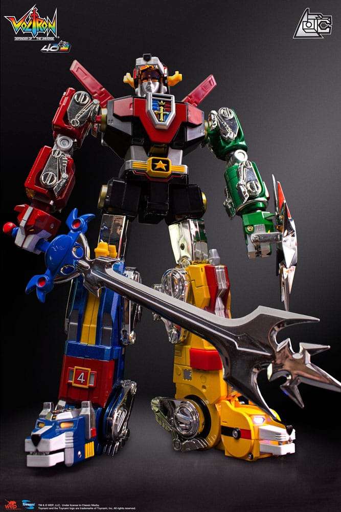 Voltron robot transformable 40th Anniversary Collector´s Edition 27 cm