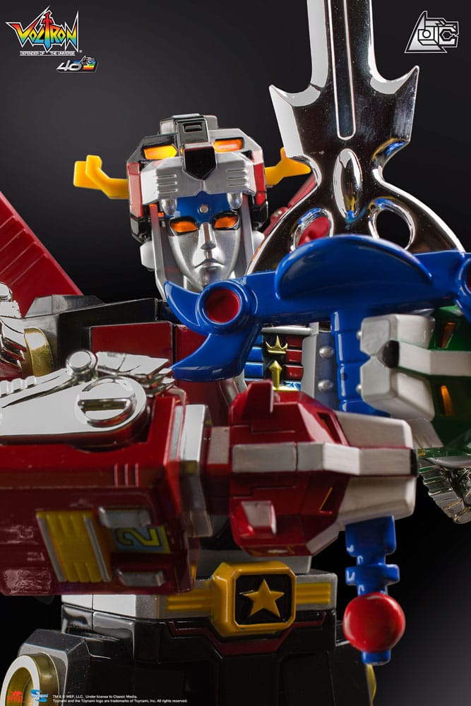 Voltron robot transformable 40th Anniversary Collector´s Edition 27 cm