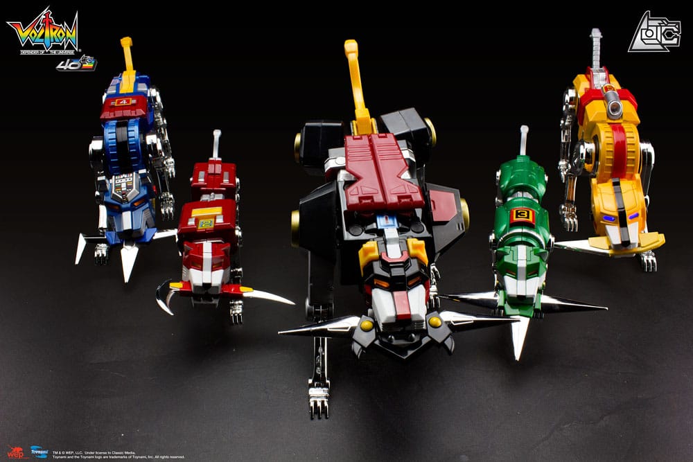 Voltron robot transformable 40th Anniversary Collector´s Edition 27 cm